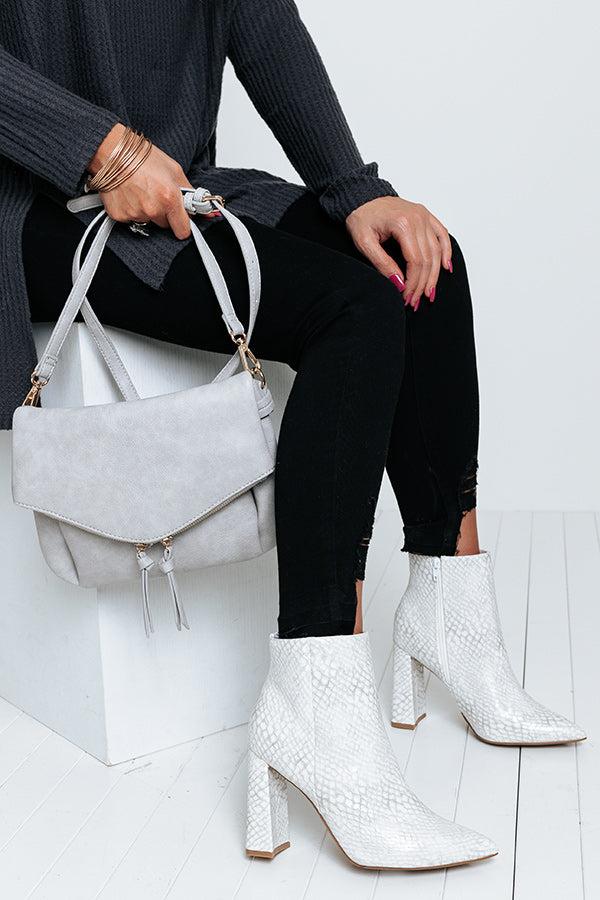 Impressions The Eldora Snake Print Bootie