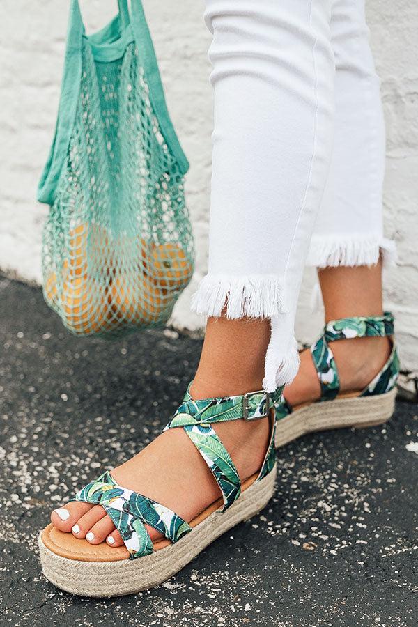Impressions The Eliza Espadrille in Tropical