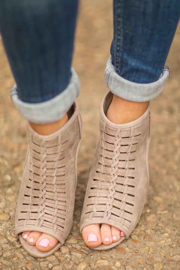 Impressions The Ella Peep Toe Bootie