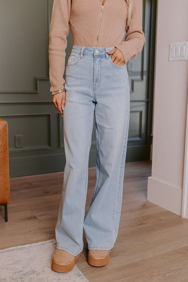 Impressions The Elliot High Waist Wide Leg Jean