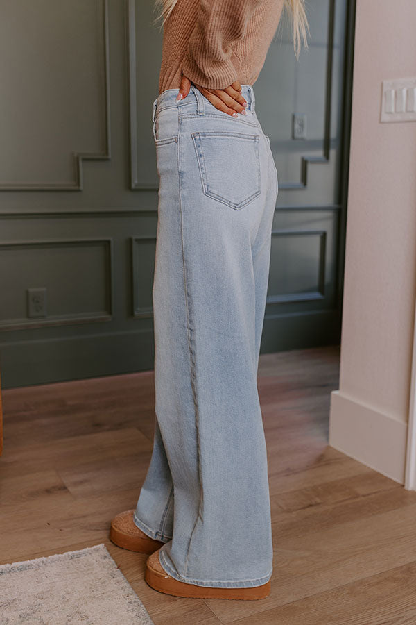 Impressions The Elliot High Waist Wide Leg Jean