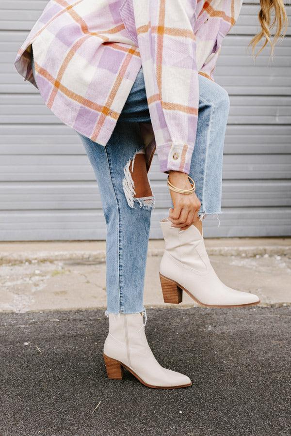 Impressions The Elodie Faux Leather Bootie