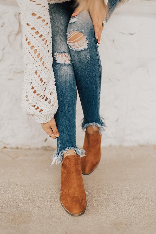 Impressions The Eloise Faux Suede Bootie