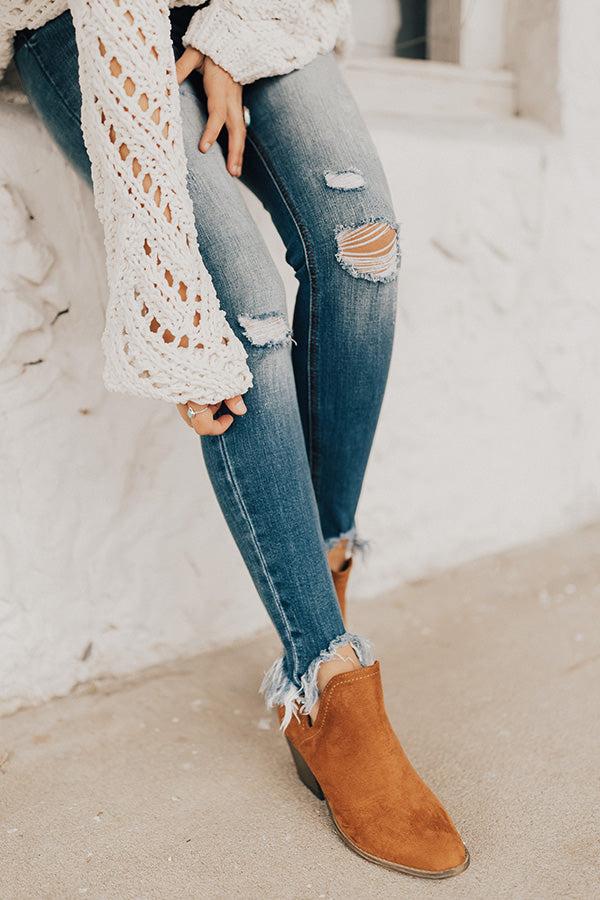 Impressions The Eloise Faux Suede Bootie