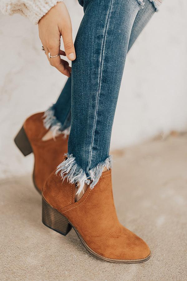 Impressions The Eloise Faux Suede Bootie