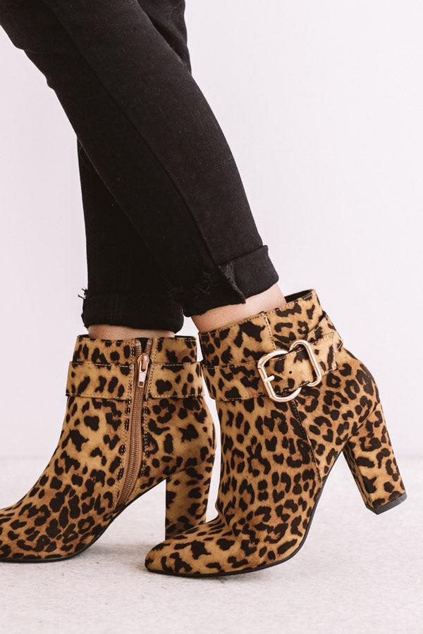 Impressions The Emmaline Leopard Bootie