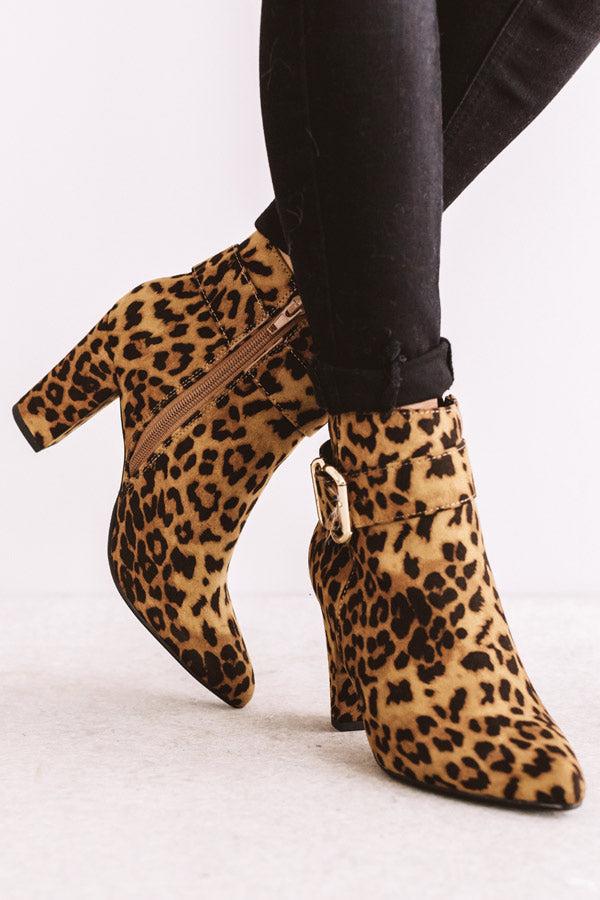 Impressions The Emmaline Leopard Bootie