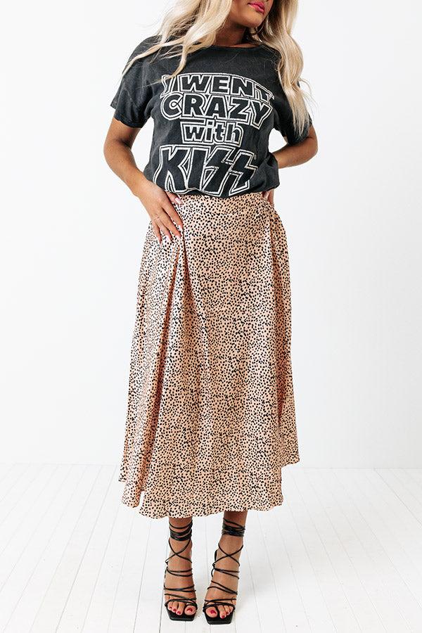 Impressions The Envy Cheetah Print Skirt