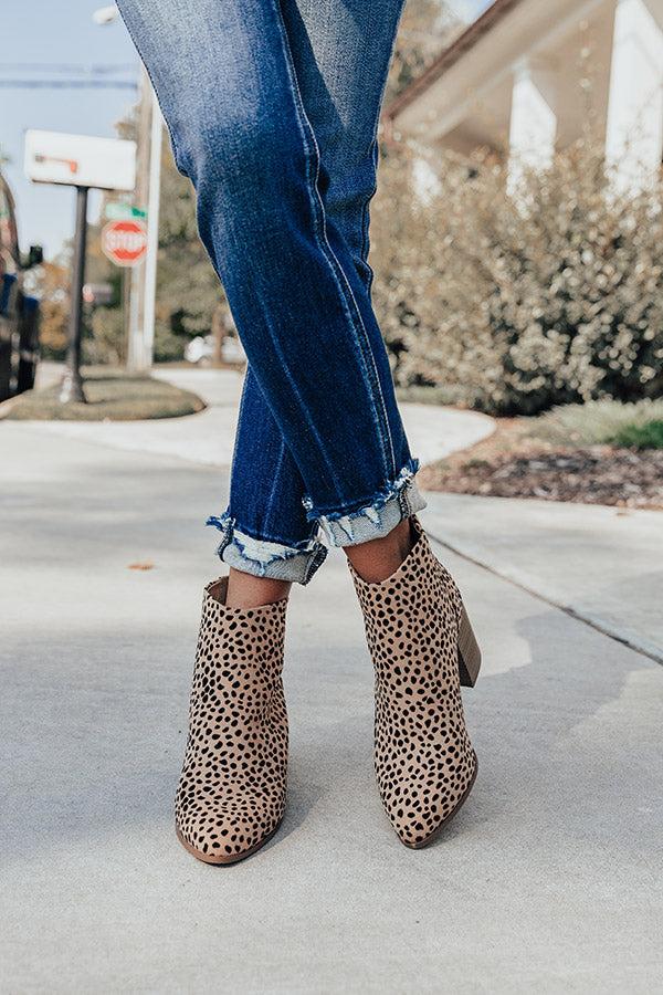 Impressions The Estelle Cheetah Print Bootie