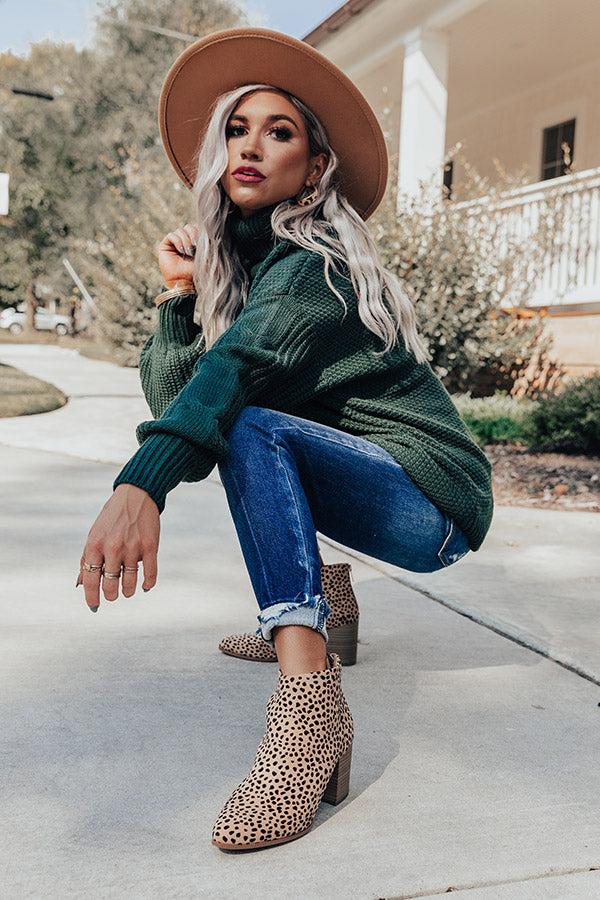 Impressions The Estelle Cheetah Print Bootie