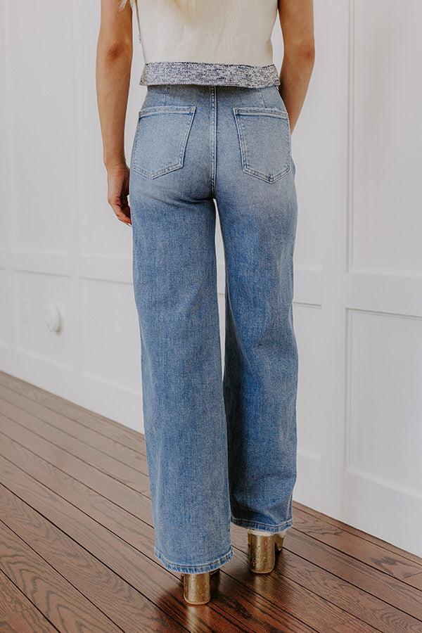 Impressions The Eva High Waist Wide Leg Jean