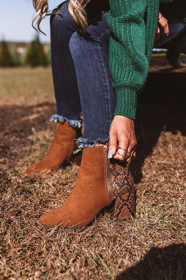 Impressions The Everlee Bootie In Chocolate