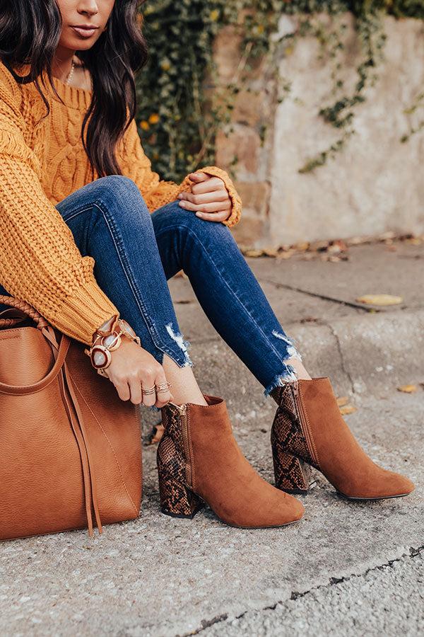 Impressions The Everlee Bootie In Chocolate