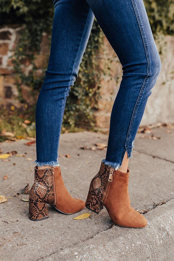 Impressions The Everlee Bootie In Chocolate