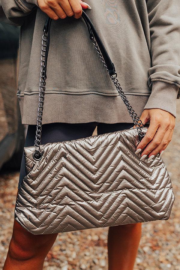 Impressions The Everly Quilted Metallic Crossbody