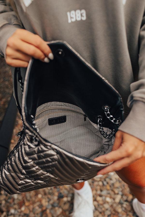 Impressions The Everly Quilted Metallic Crossbody