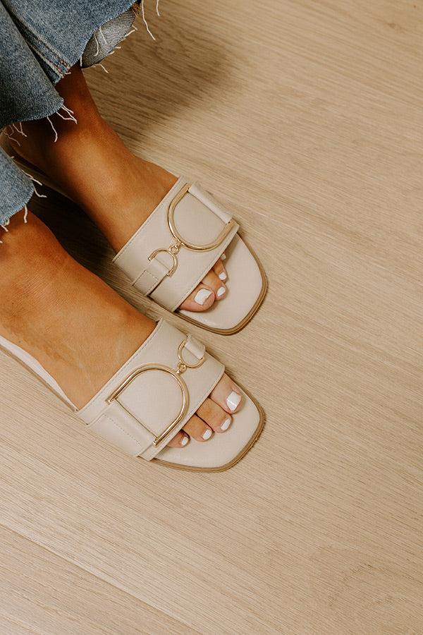 Impressions The Giselle Faux Leather Sandal