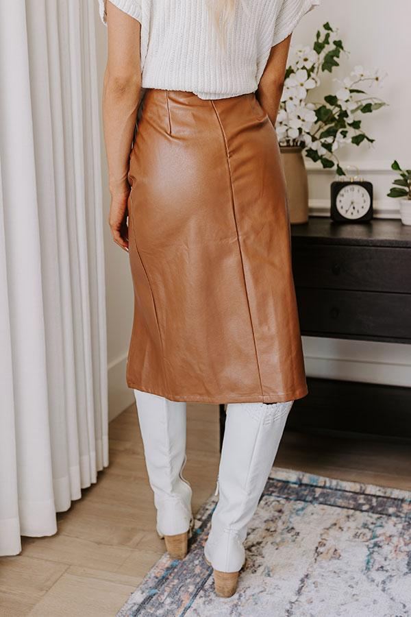 Impressions The Glee Faux Leather Skirt