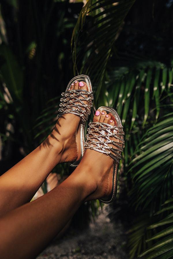 Impressions The Irene Metallic Sandal