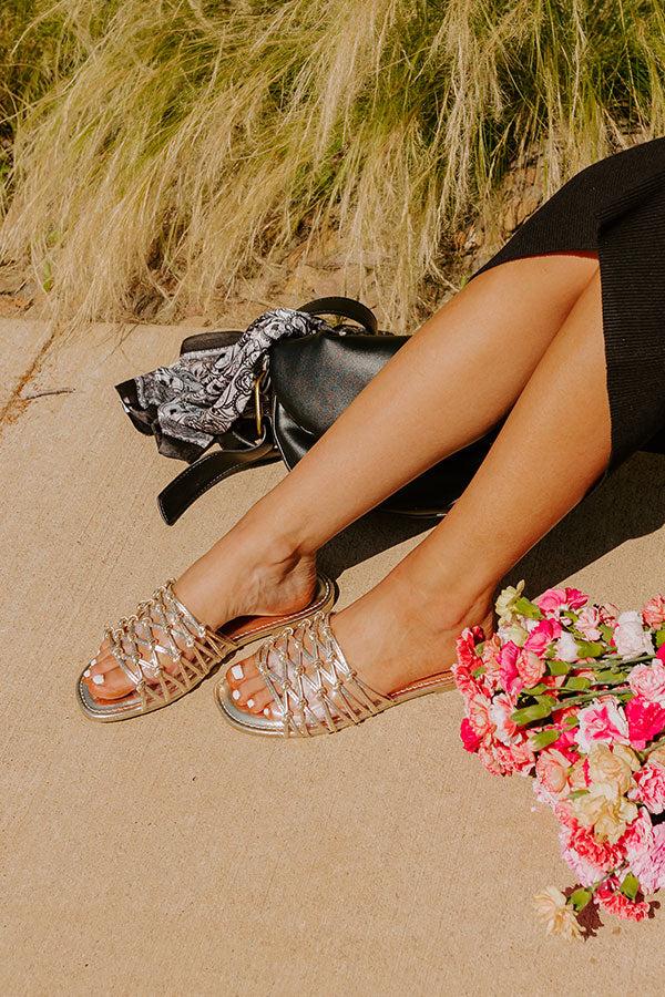 Impressions The Irene Metallic Sandal