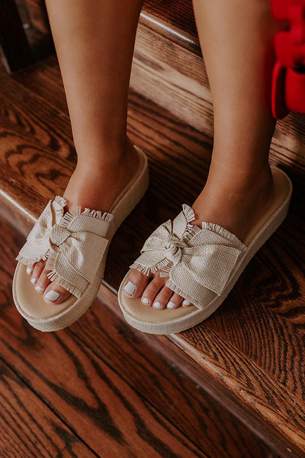 Impressions The Itzel Raffia Woven Sandal