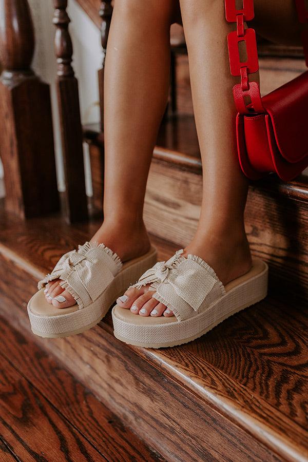 Impressions The Itzel Raffia Woven Sandal