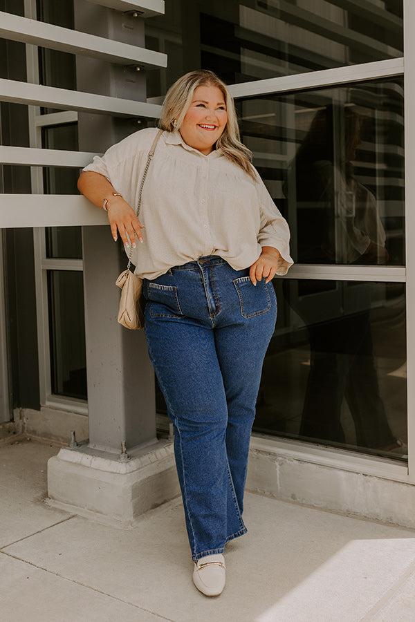 Impressions The Jackie Midrise Ankle Flare Curves