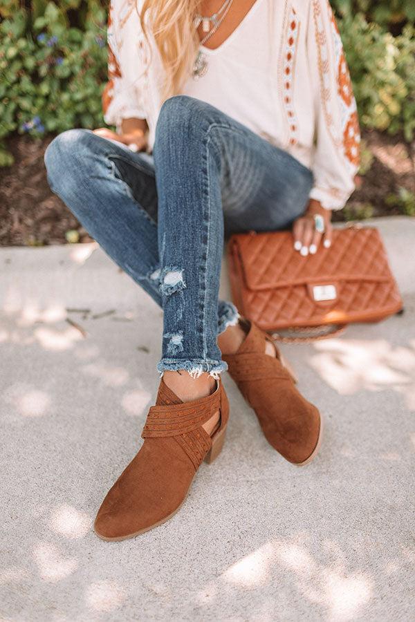 Impressions The June Bootie In Brown