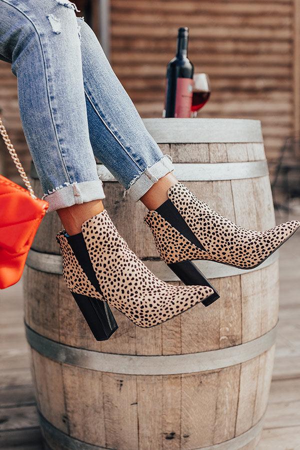 Impressions The Karianne Cheetah Print Bootie