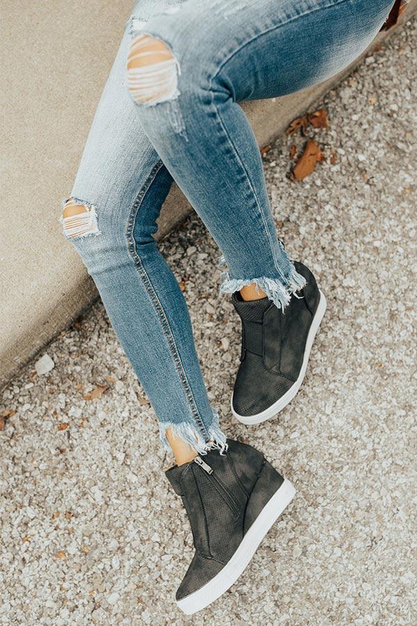 Impressions The Karlie Perforated Bootie In Black