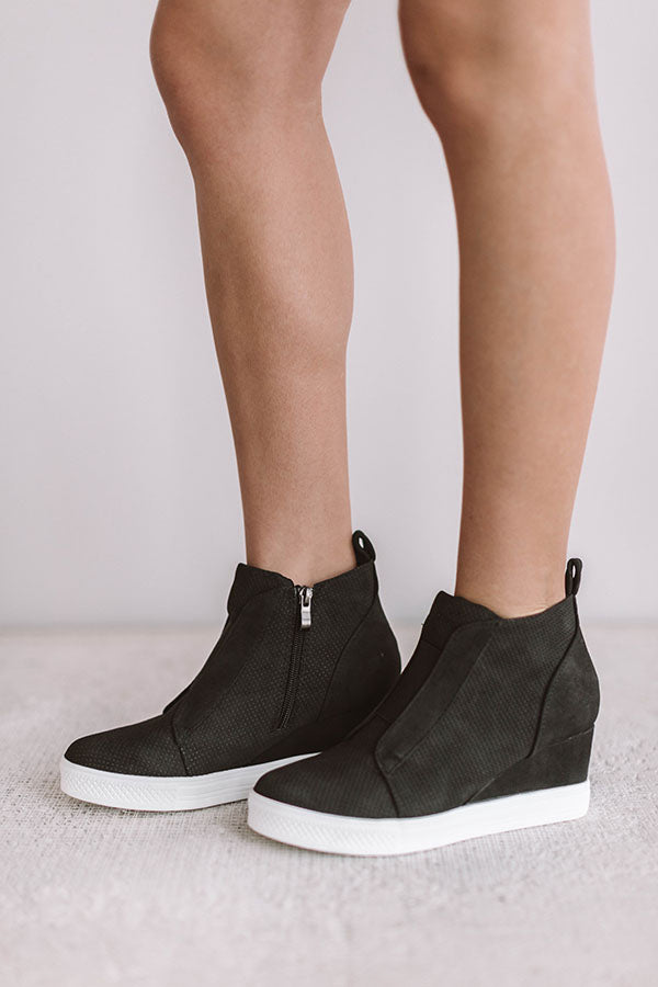 Impressions The Karlie Perforated Bootie In Black