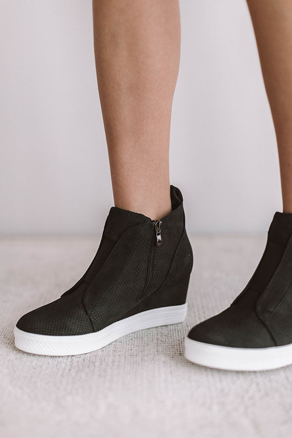 Impressions The Karlie Perforated Bootie In Black