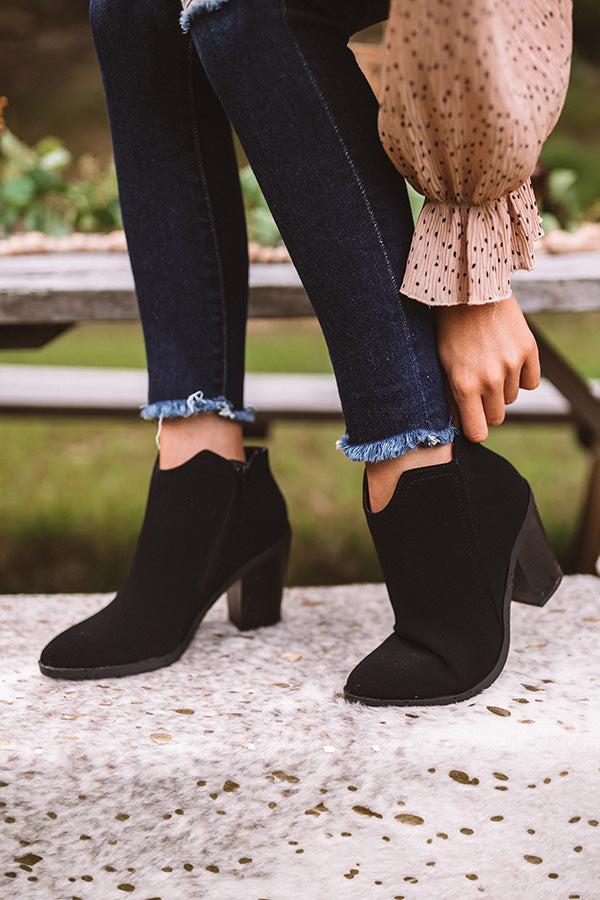 Impressions The Kasie Bootie In Black