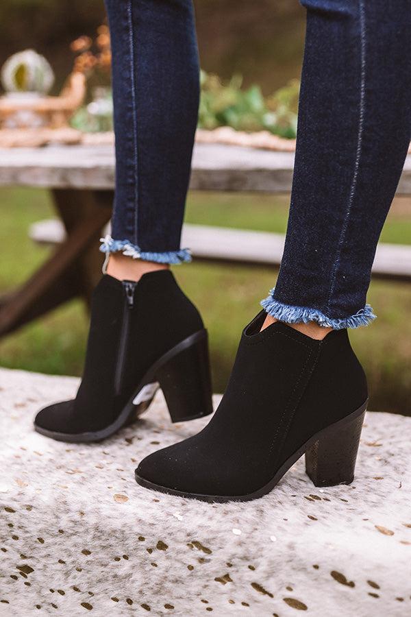 Impressions The Kasie Bootie In Black