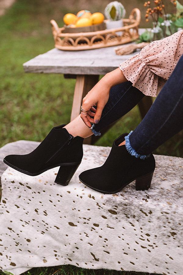 Impressions The Kasie Bootie In Black