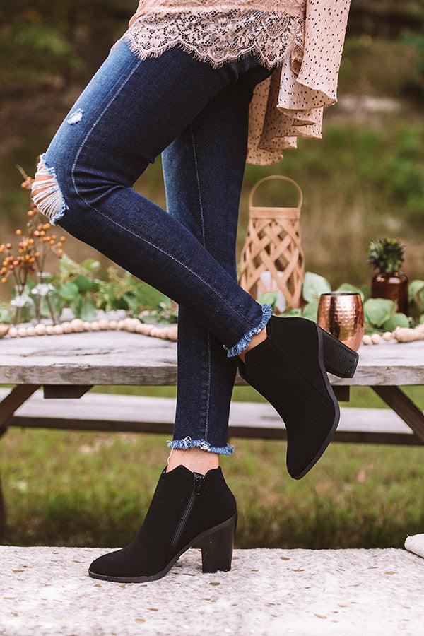 Impressions The Kasie Bootie In Black