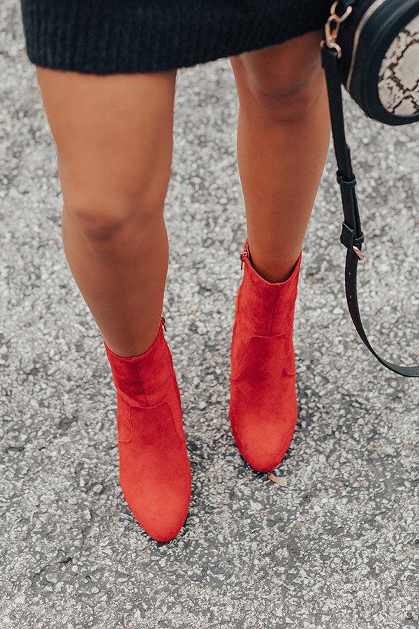 Impressions The Keaton Faux Suede Ankle Bootie