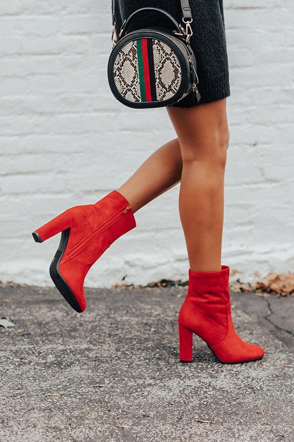 Impressions The Keaton Faux Suede Ankle Bootie