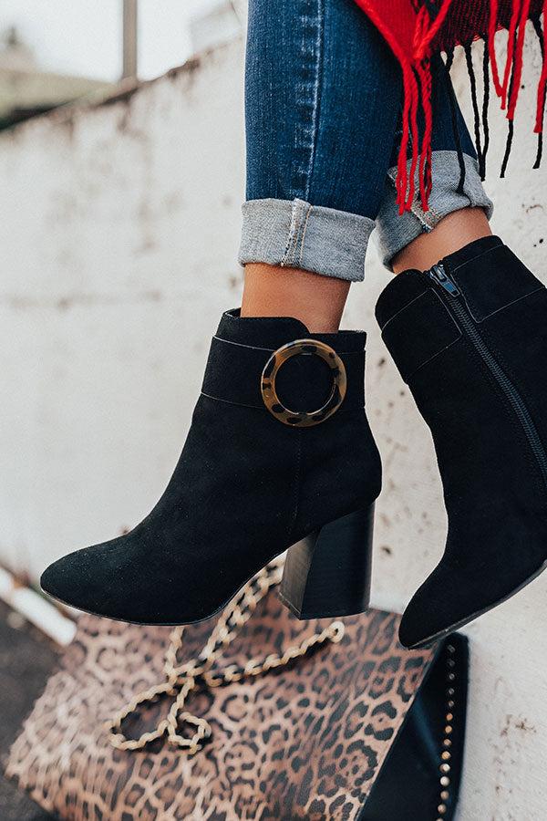 Impressions The Kelly Faux Suede Bootie