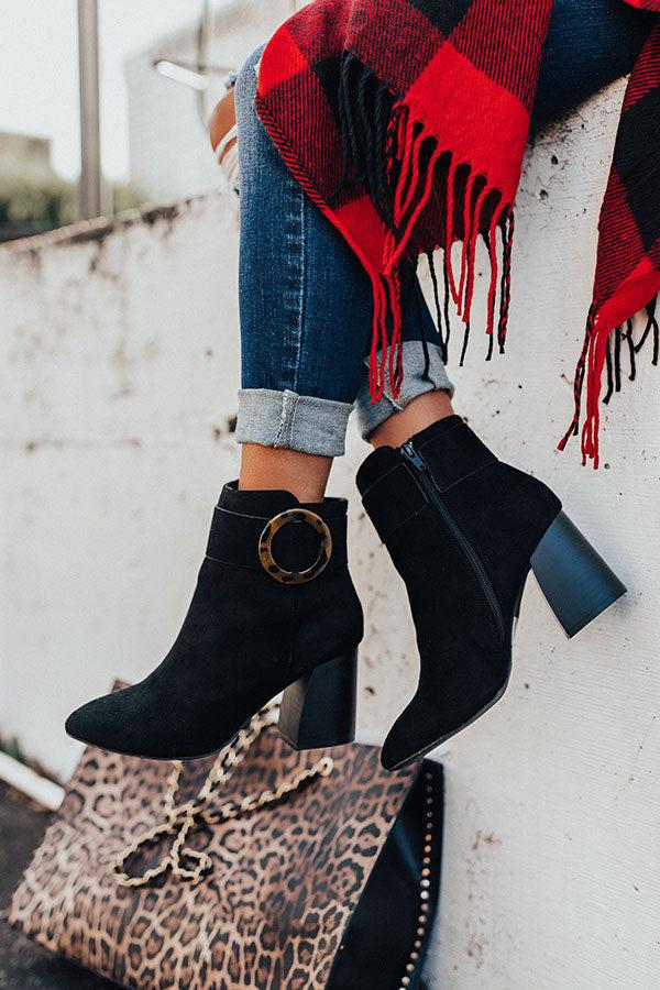 Impressions The Kelly Faux Suede Bootie