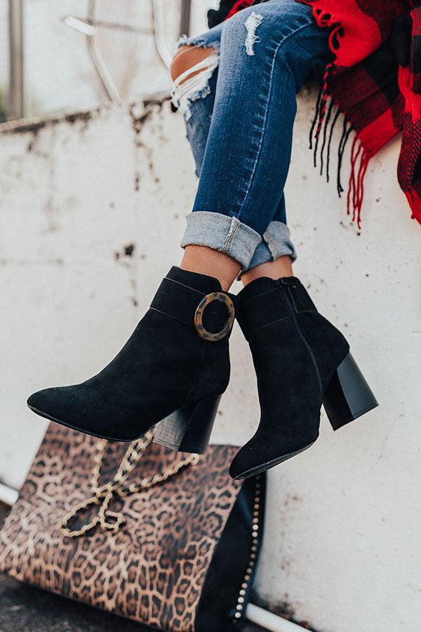 Impressions The Kelly Faux Suede Bootie