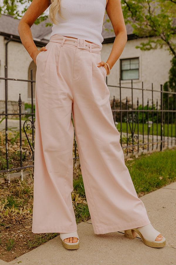 Impressions The Kelsey High Waist Wide Leg Pants