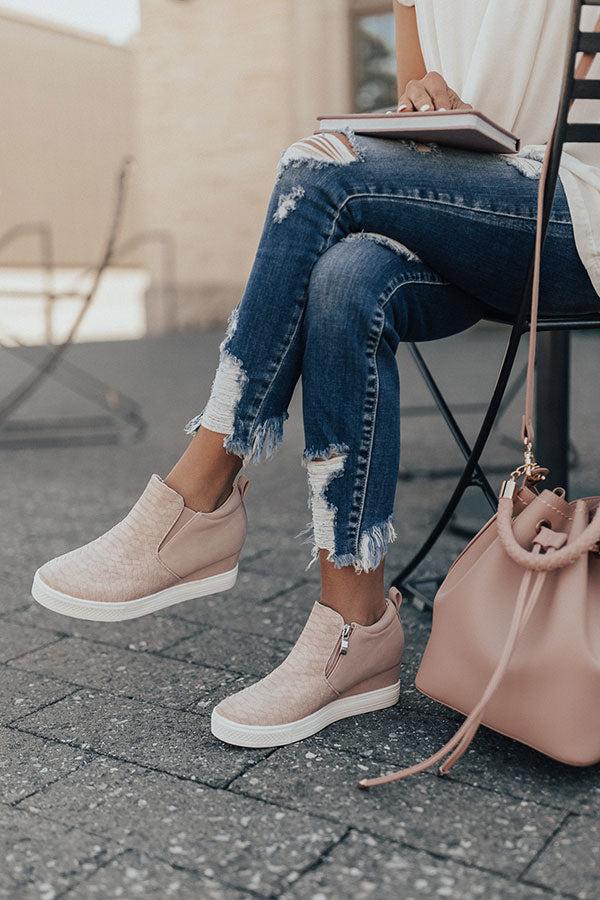 Impressions The Kendal Bootie In Blush