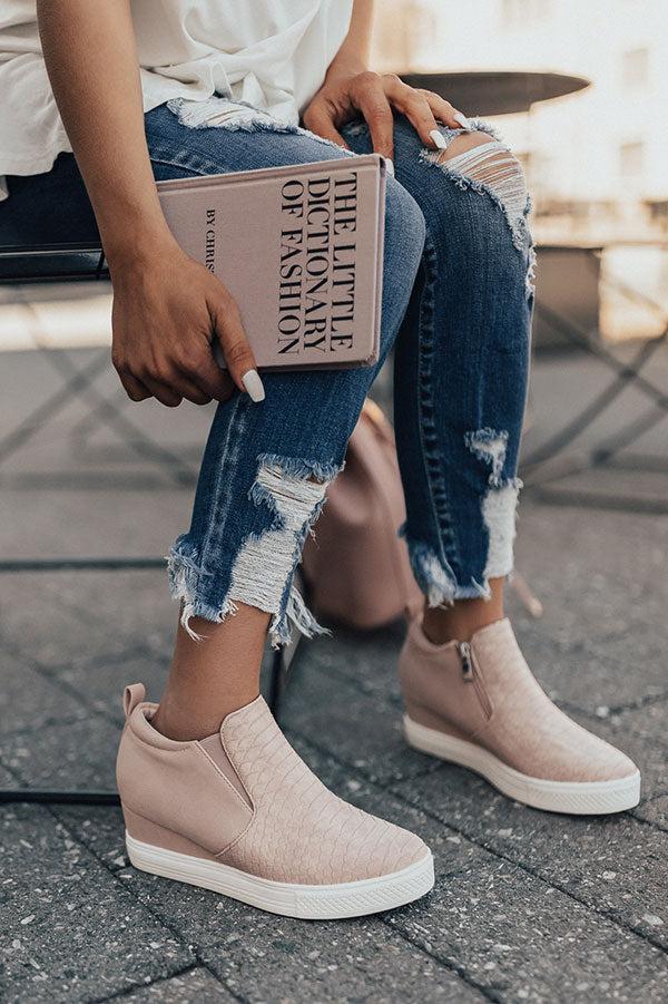 Impressions The Kendal Bootie In Blush