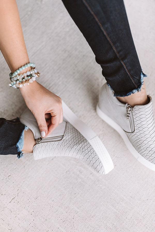 Impressions The Kendal Bootie In Light Grey