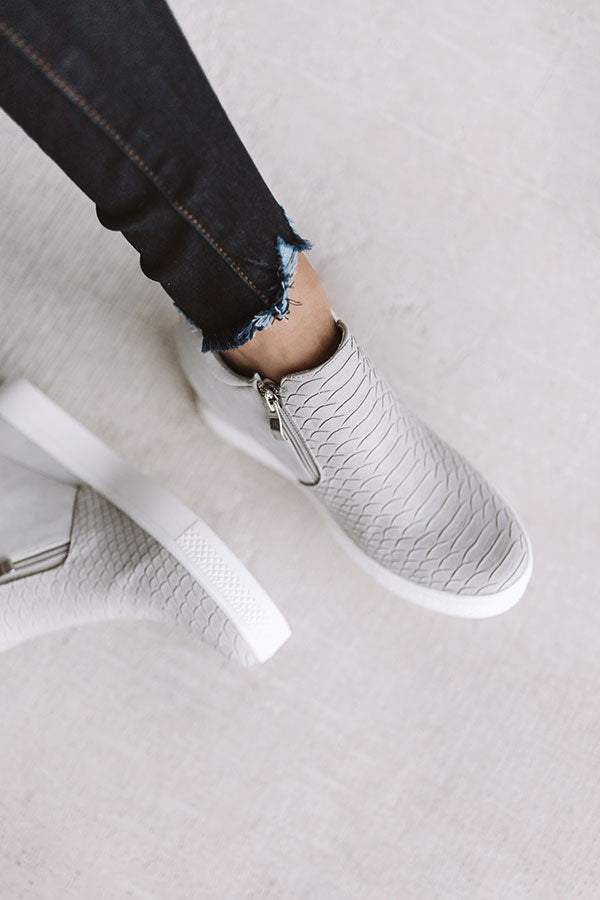 Impressions The Kendal Bootie In Light Grey