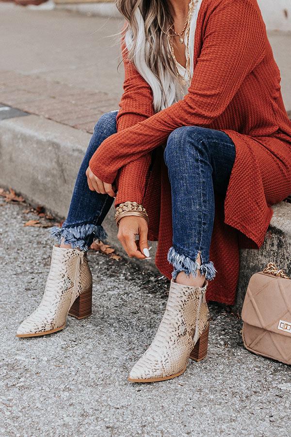 Impressions The Kentucky Snake Print Bootie