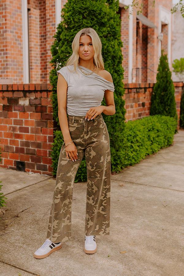 Impressions The Kim High Waist Straight Leg Pants