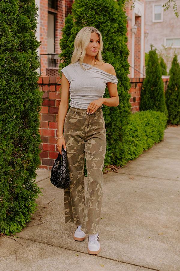 Impressions The Kim High Waist Straight Leg Pants