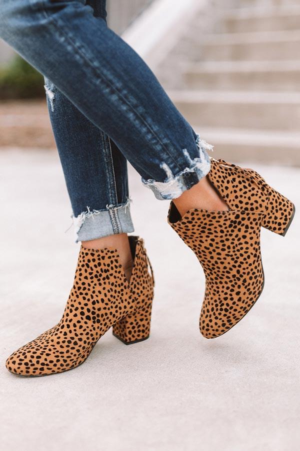Impressions The Knox Leopard Bootie